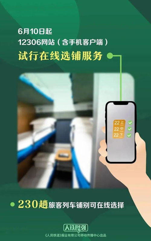 12306推出自主選擇上下鋪功能，網友熱情點贊